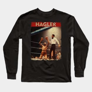 Marvin Hagler - NEW RETRO STYLE Long Sleeve T-Shirt